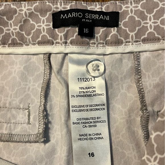 Mario Serrani shorts size 16 - Picture 4 of 7